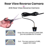 Caméra de recul AWESAFE pour voiture, résolution 960P/1080P, étanche, grand angle 120°/140°/145°, caméra de stationnement avec fonction de recul.