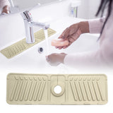 Tapis de robinet en Silicone multifonction, planche de vidange de comptoir de cuisine, tapis de séchage antidérapant, tampon anti-éclaboussures d'évier, accessoires de cuisine