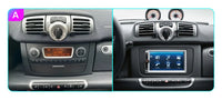 Autoradio Junsun sans fil CarPlay Android Auto pour Smart Fortwo 451 (2005-2015) - Systèmes intelligents pour voiture - RDS, Bluetooth, DSP - Format 2 DIN