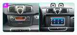 Autoradio Junsun sans fil CarPlay Android Auto pour Smart Fortwo 451 (2005-2015) - Systèmes intelligents pour voiture - RDS, Bluetooth, DSP - Format 2 DIN