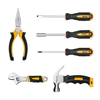 DEKO-Analyste d'outils électriques ChlorAnalyste avec perceuse sans fil 8V, mandrin sans clé 10mm 126 en effet, kits d'outils à main professionnels pour le bricolage domestique, 3/8 pièces