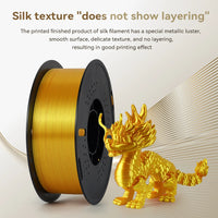 KEEPANG – Filament d'imprimante 3D PLA en soie, 5KG, Filaments de couleurs simples/doubles/Triples, 2.2LBS, 1KG/rouleau, 1.75mm ± 0.02MM, matériau d'impression 3D