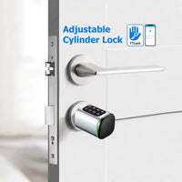 Verrouillage de porte intelligent sans clé numérique avec carte RFID et application TTLock (sans empreinte digitale)
