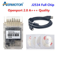 Outil de reprogrammation moteur Tactrix Openport 2.0 de qualité A+++, compatible OBD2, pour véhicules multimarques (B-enz), avec scanner de code J2534.