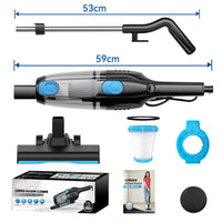 INSE R3S aspirateur filaire 16Kpa 6M cordon Extra Long aspirateur à main pour le nettoyage de voiture sol dur appareil ménager