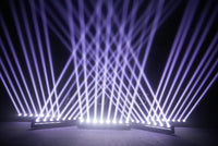 2 pièces barre de LED faisceau lumière principale mobile 8x12W RGBW 4in1 DMX512 pour DJ Disco fête boîte de nuit événement spectacle effets de scène