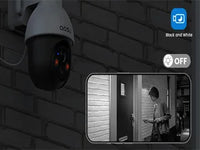 AOSU 3MP PTZ caméra de sécurité solaire batterie intégrée sans fil 2.4Ghz WIFI caméra PIR AI détection 2 voies Audio caméra de vidéosurveillance extérieure