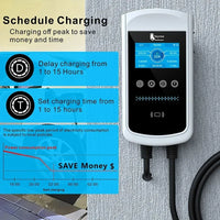 Feyree 22KW 32A Type2 EV chargeur 11KW 3P EVSE Wallbox 7.6KW 1P 4.3 pouces écran nouveau Smart APP contrôle Station de charge chargeur de voiture