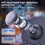 Projecteur de ciel étoilé de type planétarium, veilleuse galaxie rotative à 360° avec télécommande et minuterie, lampe d'ambiance pour chambre d'enfant