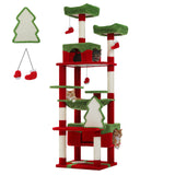 Grand arbre et tour pour chats d'intérieur, avec postes à gratter recouvertes de Sisal, hamac spacieux, perchoirs rembourrés et condos, jouets pour chats