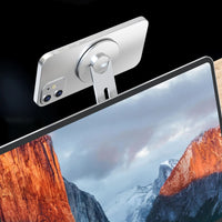Support magnétique pour iPhone 15/14 Pro, compatible avec les ordinateurs portables et les Tesla Model Y 3. Support magnétique latéral pour téléphone portable.