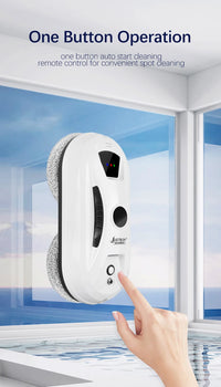 Fenêtre Robot aspirateur travail automatique verre électrique Limpiacristales télécommande pour la maison