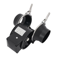 YIYIBYUS 220V ventilateurs d'échappement tuyau conduit ventilateur de Ventilation silencieux salle de bain extracteur Ventilation cuisine toilette mur conduit d'échappement ventilateur