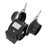 YIYIBYUS 220V ventilateurs d'échappement tuyau conduit ventilateur de Ventilation silencieux salle de bain extracteur Ventilation cuisine toilette mur conduit d'échappement ventilateur