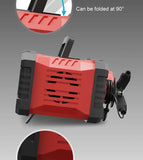 Chargeur de batterie portable 20 A/10 A pour voiture, moto et camion (12 V/24 V), automatique, AGM LiFePO4, plomb-acide, avec fonction marche/arrêt et réparation.