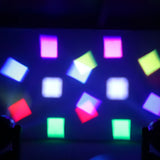 Projecteur LED RGBW 4 en 1 7x40W à effet œil d'abeille + Wash Zoom testa mobile DMX pour éclairage de scène de discothèque, bar, boîte de nuit ou DJ