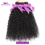 Mèches de cheveux brésiliens naturels ondulés de 50 à 55 cm (20 à 22 pouces), de qualité supérieure et épaisses. Livraison en 3 à 5 jours.