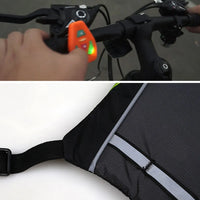Clignotant de vélo sans fil à LED, gilets de coulée d'iode, télécommande, vélo VTT, vélo de sécurité, émail 30LED