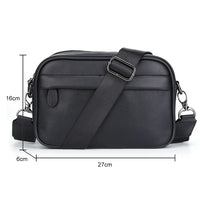 Sac à bandoulière d'affaires pour hommes sac de messager en cuir PU mâle décontracté ceinture sacs à bandoulière homme Design sac à main sac à main sac pour hommes
