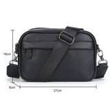 Sac à bandoulière d'affaires pour hommes sac de messager en cuir PU mâle décontracté ceinture sacs à bandoulière homme Design sac à main sac à main sac pour hommes