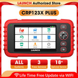Scanner OBD2 LAUNCH CRP123X Plus, outil de diagnostic automobile DIY, lecteur de codes, scanner automatique, diagnostic OBD, mise à jour gratuite
