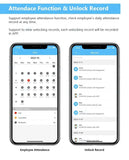 Verrouillage de porte intelligent sans clé numérique avec carte RFID et application TTLock (sans empreinte digitale)