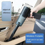 Aspirateur combiné d'aspiration et de soufflage intégrés 3 en 1, chargeur USB, pour petite voiture et ménage