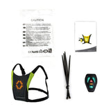 Clignotant de vélo sans fil à LED, gilets de coulée d'iode, télécommande, vélo VTT, vélo de sécurité, émail 30LED