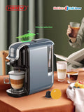 HiBREW Machine à café à capsules multiples, chaud/froid Dolce Gusto lait Nespresso Capsule ESE Pod café moulu cafétéria 20Bar 5 en 1
