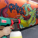 Pistolet à peinture HYCHIKA 1200 ml, 4 buses, 600 W, facile à utiliser, haute qualité, outil électrique