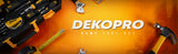 DEKO-Kit d'outils de réparation automobile, ensemble d'instruments mixtes, avec boîte à outils en plastique, mallette de rangement, 228 pièces