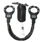 Antivol de type menottes pour trottinette électrique, antivol de vélo, cadenas à code enroulé et sécurisé, accessoires pour trottinettes électriques, poussettes, motos et vélos