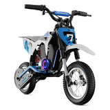 Moto Électrique pour Enfants EVERCROSS TECH EV12M Pro - 300W, 25 km/h, 15 km d'Autonomie, Bluetooth & LED, Pneus 12''