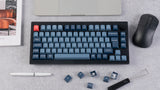 Keychron V1 Max ISO Layout Collection QMK clavier mécanique personnalisé sans fil 2.4 GHz et Bluetooth rétro-éclairé rvb remplaçable à chaud