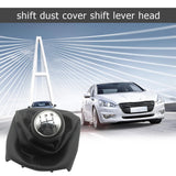 Pommeau de levier de vitesses à 5 rapports avec soufflet, en plastique ABS de haute qualité et longue durée de vie, pour Peugeot 307, 207, 406 et Citroën C3, C4 et C5.
