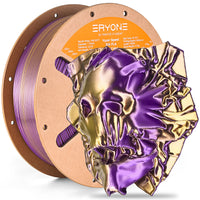 ERYONE Nouveauté Filament PLA Soie Hyper Speed bicolore haute qualité 1 kg, diamètre 1,75 mm, pour imprimante 3D - Livraison rapide