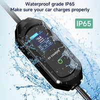 AFYEEV EV chargeur Portable Type2 IEC62196-2 connecteur 16A 1 Phase 3.6KW prise ue Station de charge pour véhicule électrique