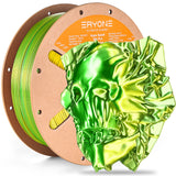 ERYONE Nouveauté Filament PLA Soie Hyper Speed bicolore haute qualité 1 kg, diamètre 1,75 mm, pour imprimante 3D - Livraison rapide