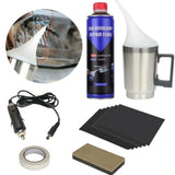 Ensemble de traitement des phares de voiture, vaporisateur Besteam, lampe de nettoyage des phares de voiture, Kit de réparation de vernis chimique avec papier de verre