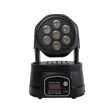 SHEHDS-Lumière LED à Tête Mobile pour ixMusicale Chang DJ, Discothèque, brev, 7x12W, RGBW/7x18W, 6 en 1