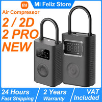 Nouveau Xiaomi Mijia Portable compresseur d'air 2 / 2D / 2PRO, pompe à Air 2, gonfleur numérique intelligent de détection de pression des pneus pour vélo de voiture