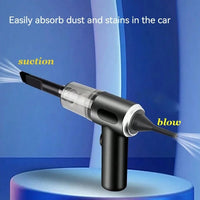 Aspirateur combiné d'aspiration et de soufflage intégrés 3 en 1, chargeur USB, pour petite voiture et ménage