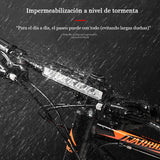Éclairage avant pour vélo, 5200 lumens, 8000 mAh, étanche, lampe torche pour vélo de route rechargeable par USB, accessoires et équipement de cyclisme