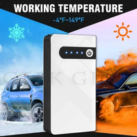 Démarreur de voiture GKFLY, dispositif de démarrage d'urgence, câbles, chargeur de batterie portable, booster de batterie