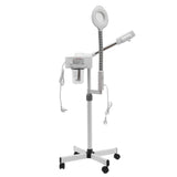 Lampe loupe 2 en 1 750W, vaporisateur d'ozone chaud, dispositif de vapeur, Machine de Sauna faciale avec lumière 5X