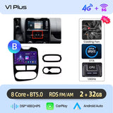 Autoradio Junsun CarPlay Android Auto pour Renault Clio 4 ZOE 2012-2017, système GPS intelligent, stéréo multimédia