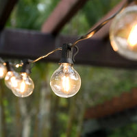 Guirlande lumineuse LED G40, 30M 45M, guirlande lumineuse, féerique, lampadaire extérieur, étanche, rétro, pour décoration de jardin