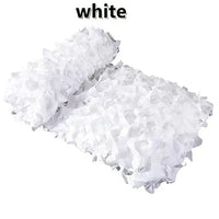 Filets de camouflage 1,5 m x 1 m et 4 m x 5 m, blanc, bleu, beige, style désert, pour dissimulation, auvent extérieur, ombrage de jardin ou tonnelle.