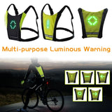 Clignotant de vélo sans fil à LED, gilets de coulée d'iode, télécommande, vélo VTT, vélo de sécurité, émail 30LED