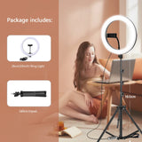 Éclairage de remplissage de photographie LED avec trépied, appareil Photo, cercle de Studio Photo, anneau lumineux pour Selfie, lampe de téléphone, vidéo Youtube